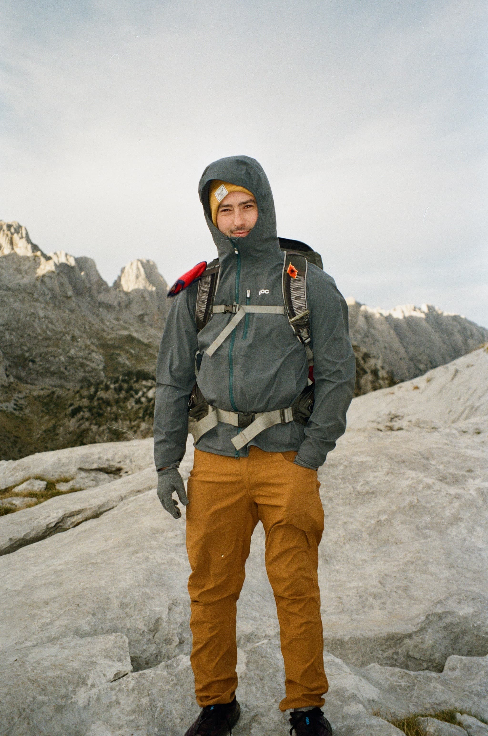 Hiking in the mountains