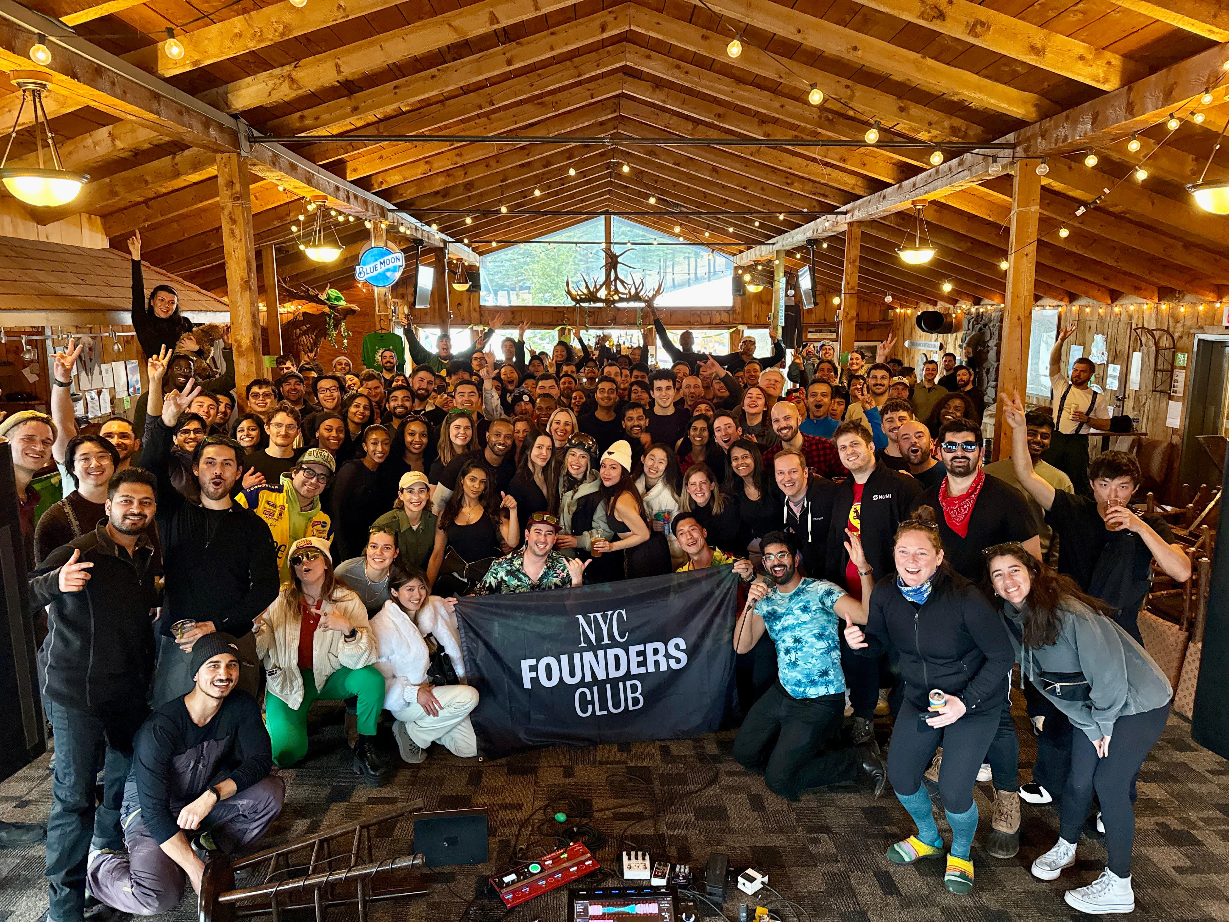 NYC Founders Club annual ski mountain buyout