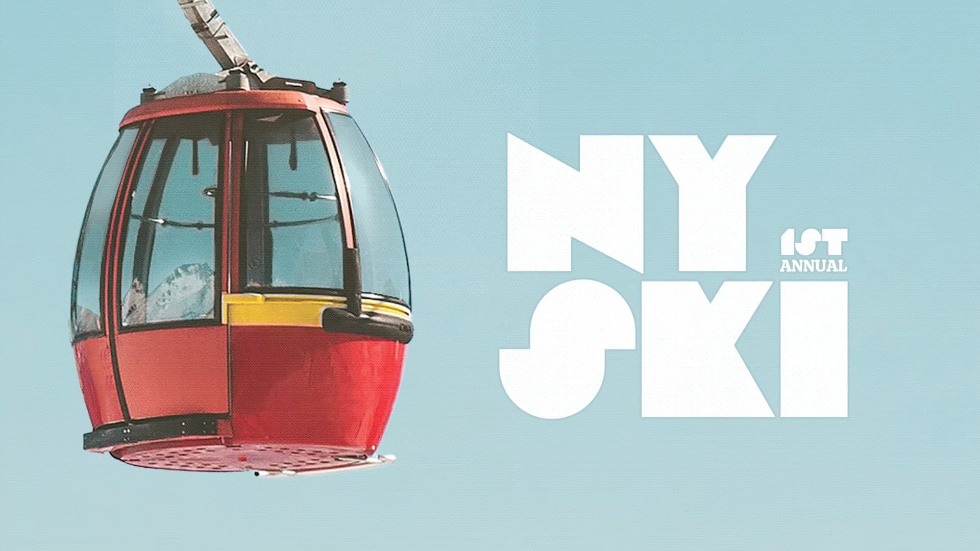 Ice Coast Films NY SKI poster